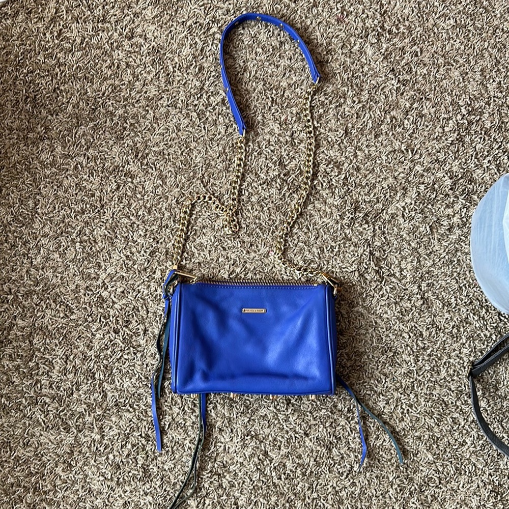 Rebecca Minkoff periwinkle crossbody bag